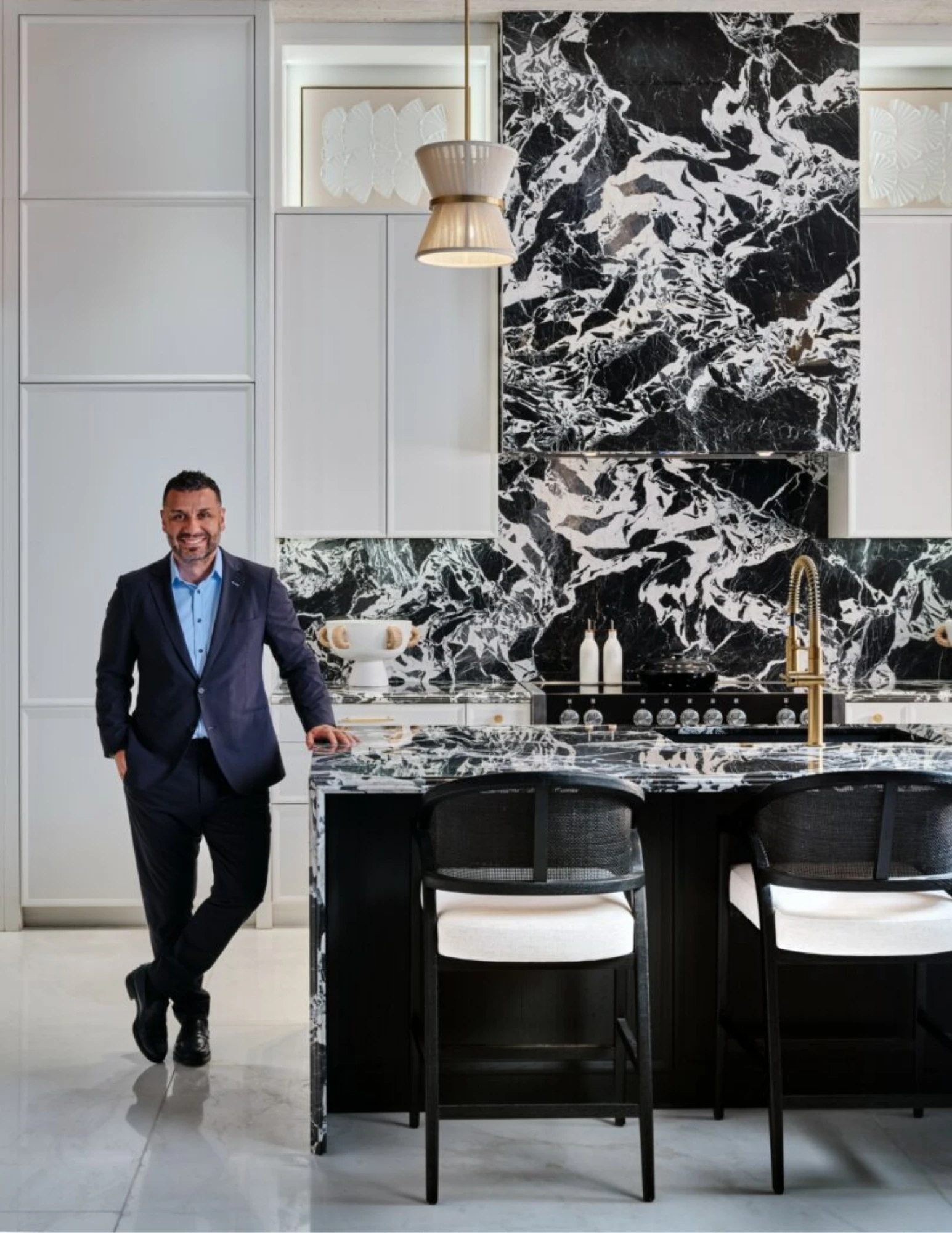 Bold Journey feature exploring Armina Stone's brand story, craftsmanship, and Miami presence.