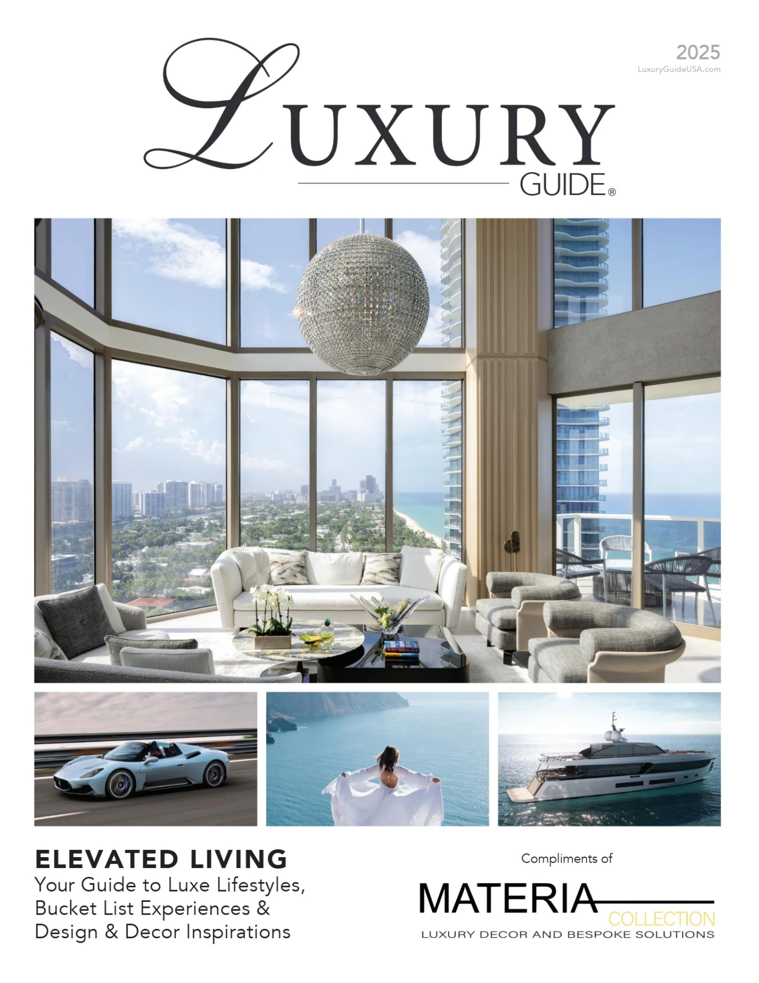 Luxury Guide USA highlights Armina Stone’s luxury suite design at Miami Heat Kaseya Center.